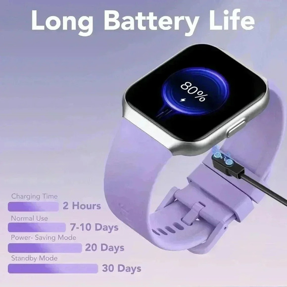 NWT: SmartWatch (purple) - Picture 2 of 7